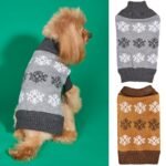 Casual Acrylic Pet Sweater for Dogs - Multiple Sizes & Colors