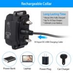 Rechargeable Anti Bark Dog Collar with Vibration & Static Modes - Image 10