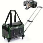 Airline Approved Pet Carrier with Wheels and Expandable Space - Image 8