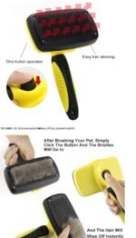 Automatic Retractable Pet Comb for Dogs & Cats - Image 2