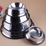 Classic Stainless Steel Pet Bowls - Multiple Sizes - Image 6