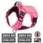 Adjustable Tactical Dog Harness Vest - Multiple Colors & Sizes - Image 8