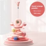 Four-Layer Interactive Cat Toy with Rolling Balls - Image 7