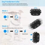 Rechargeable Anti Bark Dog Collar with Vibration & Static Modes - Image 6
