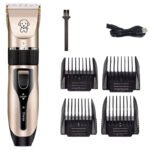 Rechargeable Titanium Ceramic Pet Grooming Clippers with Accessories - Image 6