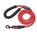 Reflective Non-Slip Dog Leash with Foam Handle - 1.5M - Image 4
