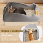 Large Stainless Steel Cat Litter Box - Durable & Easy to Clean - Image 4
