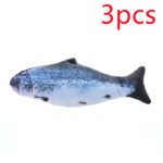 Simulation Electric Plush Fish Cat Toy with Movement - Image 7