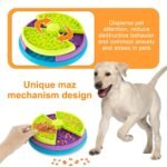 3-in-1 Slow Feeder Bowl for Dogs with Interactive Puzzle & Lick Mat - Image 4