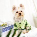 Grass Green Cotton Casual Dog Shirt, XS-XXL