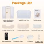 Automatic Pet Water Fountain with Dual-Tank Filtration and Remote Control - Image 10