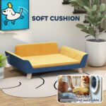 Cozy Elevated Dog Sofa Bed with Removable Cushion for Small Dogs - Image 4