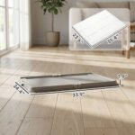 Dog Pee Pad Holder Tray with Non-Slip Base and Clips - Image 7