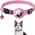 Reflective Waterproof Nylon Collar Holder Case for AirTag - Pet ID Cover for Cats & Dogs - Image 8