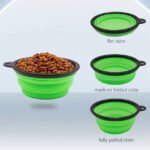 Adjustable Camouflage Dog Harness with Collapsible Bowl - Image 7