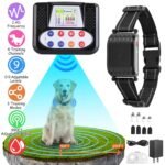 Wireless Dog Fence & Training Collar with 3 Modes & Adjustable Intensity