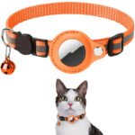 Reflective Waterproof Nylon Collar Holder Case for AirTag - Pet ID Cover for Cats & Dogs - Image 6