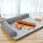 Corduroy Pet Sofa with Non-Slip Padding - Multiple Sizes - Image 10
