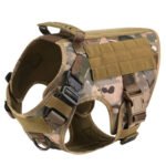 Tactical Camouflage Dog Harness and Leash Set - Durable Nylon - Image 6