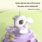 Four-Layer Interactive Cat Toy with Rolling Balls - Image 4