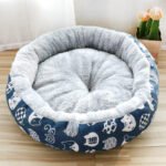 Cozy Padded Pet Bed for Dogs and Cats with Round Cotton Filling - Image 5