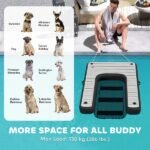 Portable Dog Pool Ramp with Non-Slip Surface and Storage Bag - Image 5