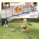 Adjustable Dog Agility Course Set with Carry Bag - Image 4