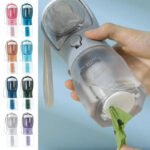 3-in-1 Portable Dog Water Bottle with Food Container & Waste Bag - Image 9