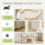 Multi-Level Cat Tree with Cozy Condos and Perches - Image 3