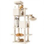 Multi-Level Cat Tree with Cozy Condos and Perches - Image 5