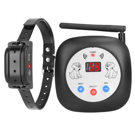 Wireless Dog Fence System with GPS Tracker and Adjustable Collar