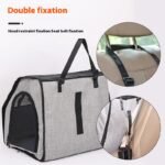 Portable Foldable Waterproof Pet Car Cage with Dog Mat - Image 6
