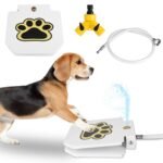 Heavy-Duty Outdoor Dog Water Fountain with Pedal