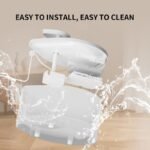 White Cat Drinking Fountain with Filtered Water - Image 2