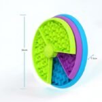 3-in-1 Slow Feeder Bowl for Dogs with Interactive Puzzle & Lick Mat - Image 3