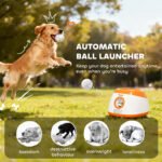 Automatic Dog Ball Launcher with Remote Control and Adjustable Distance - Image 2