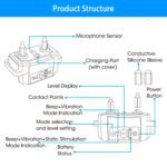 Rechargeable Anti Bark Dog Collar with Vibration & Static Modes - Image 2