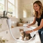 Portable Handheld Faucet Sprayer for Pet Bathing & Shampooing