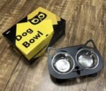 Inclined Stainless Steel Dog Bowl - Moisture Resistant - Image 4