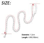 Reflective Non-Slip Dog Leash with Foam Handle - 1.5M - Image 7