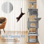 Multi-Level Cat Tree with Cozy Condos and Perches - Image 6