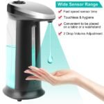 Automatic Touchless Hand Sanitizer Dispenser 16.9oz - Black - Image 3