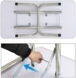 Adjustable Folding Dog Grooming Table with Storage Rack - Image 9