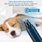 Quiet USB Rechargeable Dog Nail Grinder with 2 Speeds - Image 2