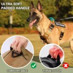 Adjustable Tactical Dog Harness Vest - Multiple Colors & Sizes - Image 10