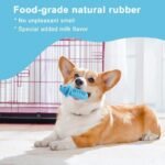 Natural Rubber Dog Crate Toy with Milk Flavor - Image 5