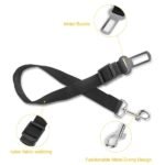 2-Pack Adjustable Dog Car Seat Belt Leash for Pet Safety - Image 2