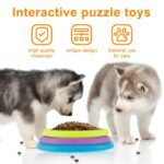 3-in-1 Slow Feeder Bowl for Dogs with Interactive Puzzle & Lick Mat - Image 5
