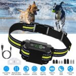 Rechargeable Anti Bark Dog Collar with Vibration & Static Modes