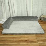 Corduroy Pet Sofa with Non-Slip Padding - Multiple Sizes - Image 8